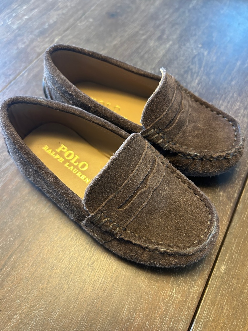 Polo Ralph Lauren Brown Suede Loafers